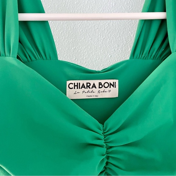 Chiara Boni La Petite Robe Cristal Ruched Sweetheart Mini Dress EU 38 size 2 - Picture 9 of 16